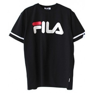 FILA Large Logo Tee - Black